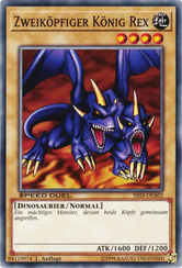 Zweiköpfiger König Rex Yu-Gi-Oh! Karte SS03-DEA02 Common