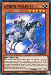 Zweite Walküre Yu-Gi-Oh! Karte SHVA-DE002 Super Rare
